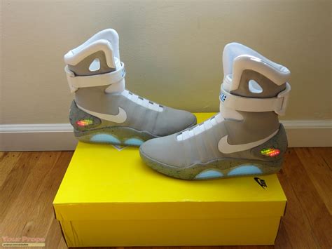 fake nike back to the future shoes|nike air mag original.